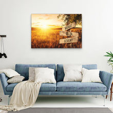 Lade das Bild in den Galerie-Viewer, Personalisierte Leinwand &quot;Sommer-Traum&quot;
